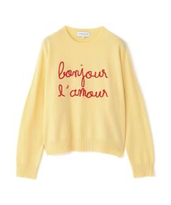 【MAISON LABICHE】イエローニットプルオーバー《WEB＆EPOCA THE SHOP店舗限定》