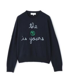 【MAISON LABICHE】ネイビーニットプルオーバー《WEB＆EPOCA THE SHOP店舗限定》