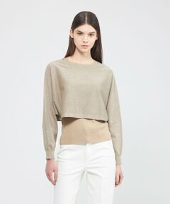 EPOCA / エポカ ニット・セーター | ラメレイヤードニット