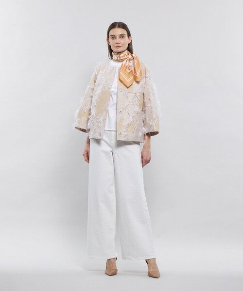 EPOCA / エポカ マフラー・ショール・スヌード・ストール | フィオーレシルクプリント | 詳細2