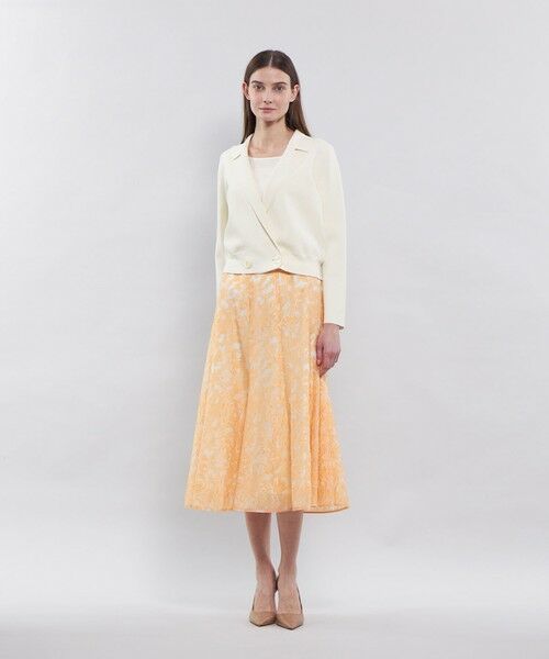 EPOCA / エポカ ノーカラージャケット | 【La maglia】 ショートニットジャケット | 詳細2