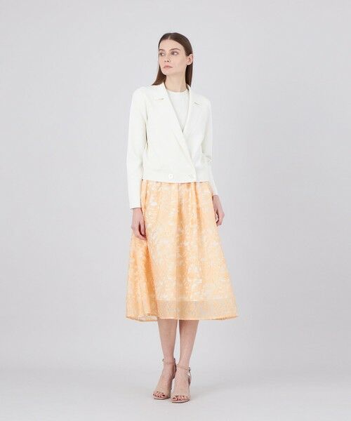 EPOCA / エポカ ノーカラージャケット | 【La maglia】 ショートニットジャケット | 詳細3