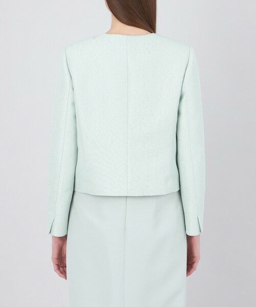 EPOCA / エポカ ノーカラージャケット | 【EPOCA DI BASE】 メタルラメジャカード ノーカラージャケット 《WEB＆一部店舗限定》 | 詳細5