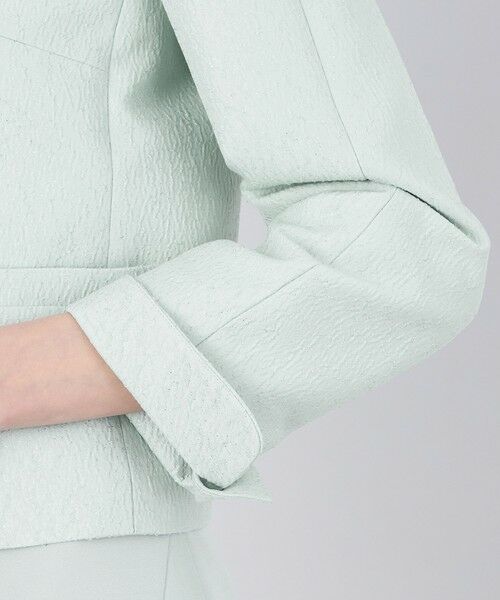 EPOCA / エポカ ノーカラージャケット | 【EPOCA DI BASE】 メタルラメジャカード ノーカラージャケット 《WEB＆一部店舗限定》 | 詳細6