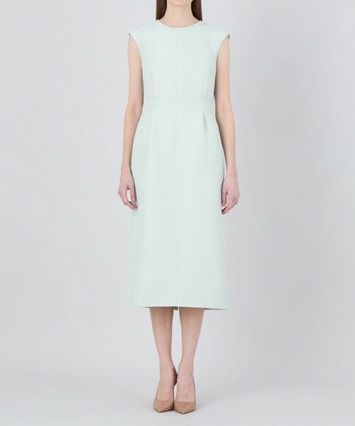 EPOCA / エポカ ロング・マキシ丈ワンピース | 【EPOCA DI BASE】 メタルラメジャカード ノースリーブドレス 《WEB&一部店舗限定》 | 詳細5