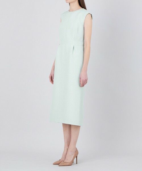 EPOCA / エポカ ロング・マキシ丈ワンピース | 【EPOCA DI BASE】 メタルラメジャカード ノースリーブドレス 《WEB&一部店舗限定》 | 詳細6