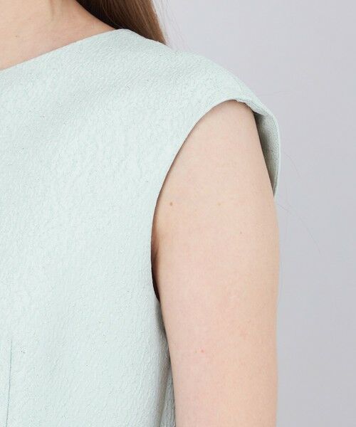 EPOCA / エポカ ロング・マキシ丈ワンピース | 【EPOCA DI BASE】 メタルラメジャカード ノースリーブドレス 《WEB&一部店舗限定》 | 詳細8