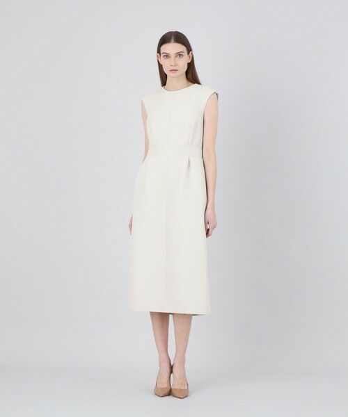 EPOCA / エポカ ロング・マキシ丈ワンピース | 【EPOCA DI BASE】 メタルラメジャカード ノースリーブドレス 《WEB&一部店舗限定》 | 詳細1