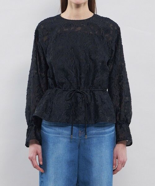 EPOCA / エポカ シャツ・ブラウス | シアーフィオーレジャカード ペプラムブラウス | 詳細5