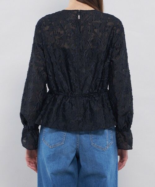 EPOCA / エポカ シャツ・ブラウス | シアーフィオーレジャカード ペプラムブラウス | 詳細7