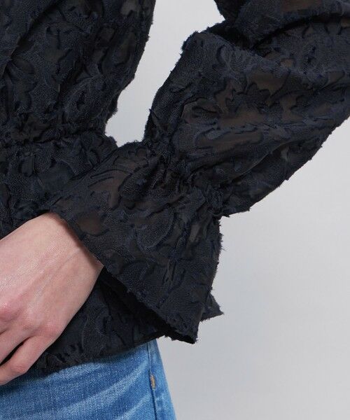 EPOCA / エポカ シャツ・ブラウス | シアーフィオーレジャカード ペプラムブラウス | 詳細8