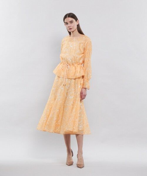 EPOCA / エポカ シャツ・ブラウス | シアーフィオーレジャカード ペプラムブラウス | 詳細4