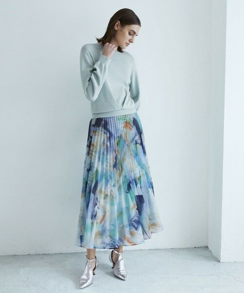 EPOCA / エポカ ニット・セーター | キュプラナイロン フロントタックニット | 詳細2