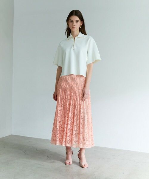 EPOCA / エポカ ニット・セーター | 【La maglia】 ハーフジップニットプルオーバー | 詳細1