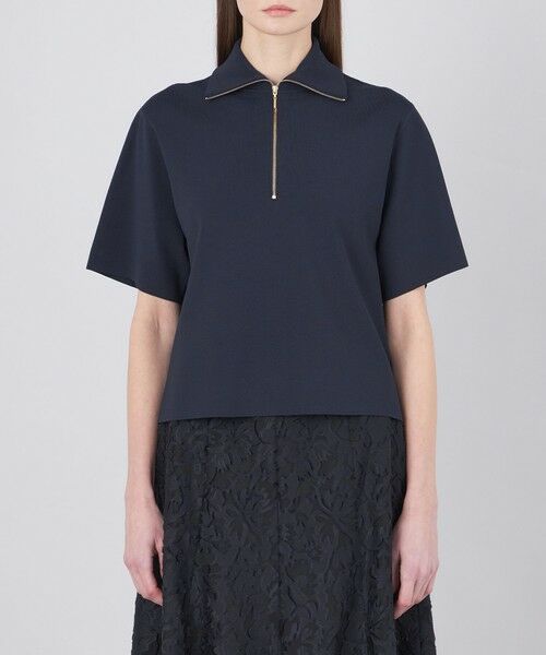 EPOCA / エポカ ニット・セーター | 【La maglia】 ハーフジップニットプルオーバー | 詳細5