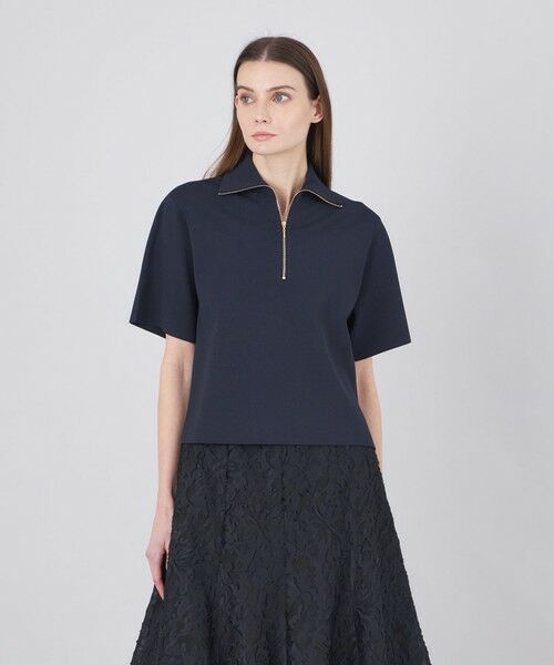 EPOCA/エポカ 【La maglia】 ハーフジップニットプルオーバー ネイビー2 40 EPOCA/エポカ 【La maglia】 ハーフジップニットプルオーバー ネイビー2 40