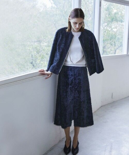 EPOCA / エポカ ロング・マキシ丈スカート | フリンジジャカード Aラインスカート | 詳細1