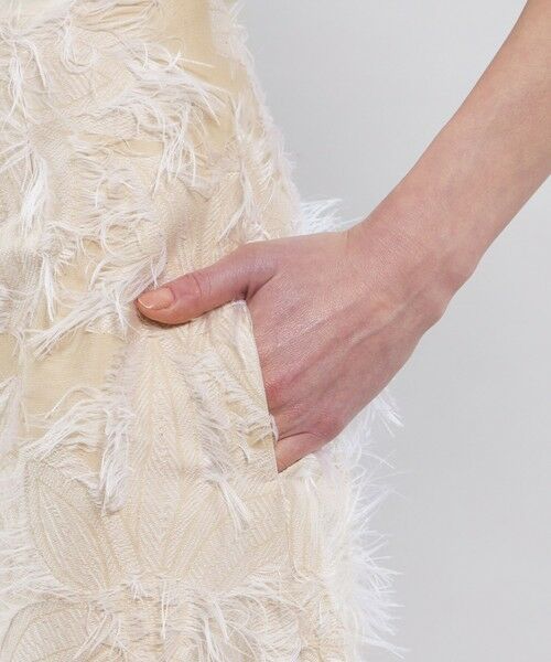 EPOCA / エポカ ロング・マキシ丈スカート | フィオーレフリンジジャカード Aラインスカート | 詳細9