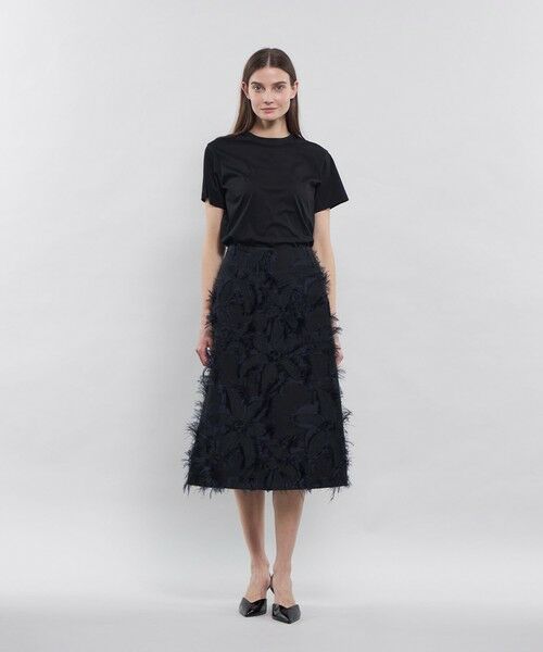 EPOCA / エポカ ロング・マキシ丈スカート | フィオーレフリンジジャカード Aラインスカート | 詳細2
