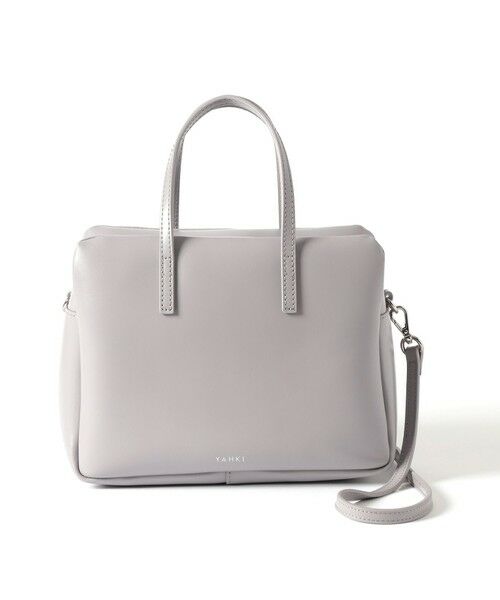 EPOCA/エポカ 【YAHKI】スクエアバッグ《WEB&EPOCA THE SHOP店舗限定》 グレー4 - EPOCA/エポカ 【YAHKI】スクエアバッグ《WEB&EPOCA THE SHOP店舗限定》 グレー4 -