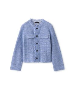 EPOCA / エポカ ノーカラージャケット | 【COOHEM】ベーシックツイードジャケット《WEB＆EPOCA THE SHOP店舗限定》