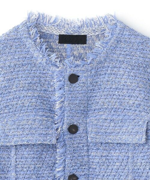 EPOCA / エポカ ノーカラージャケット | 【COOHEM】ベーシックツイードジャケット《WEB＆EPOCA THE SHOP店舗限定》 | 詳細2