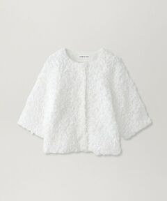 EPOCA / エポカ ノーカラージャケット | 【MIHOKO SAITO】フリルジャケット《WEB＆EPOCA THE SHOP店舗限定》