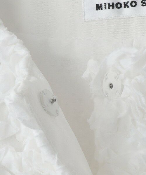 EPOCA / エポカ ノーカラージャケット | 【MIHOKO SAITO】フリルジャケット《WEB＆EPOCA THE SHOP店舗限定》 | 詳細5