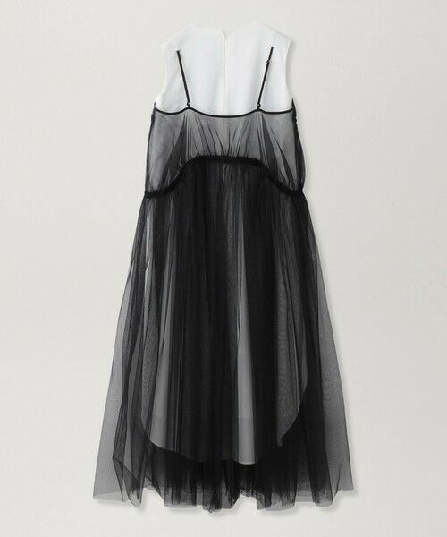 EPOCA / エポカ ロング・マキシ丈ワンピース | 【EZUMi】チュールドッキングワンピース《WEB＆EPOCA THE SHOP店舗限定》 | 詳細1