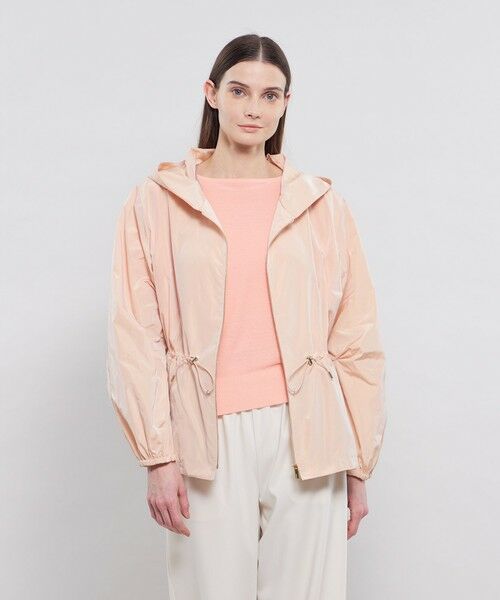 EPOCA / エポカ その他アウター | ライトメモリータフタ フーデッドジップブルゾン | 詳細14