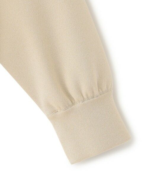 EPOCA / エポカ ノーカラージャケット | メタルライクヤーンニット ジップアップフーディー | 詳細6