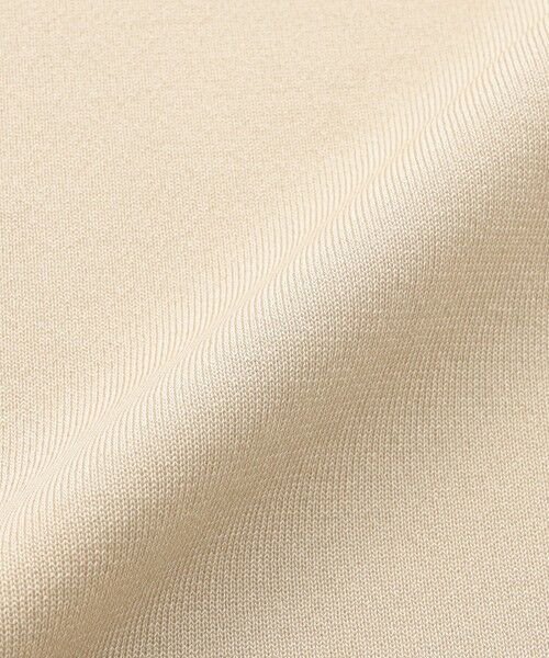 EPOCA / エポカ ノーカラージャケット | メタルライクヤーンニット ジップアップフーディー | 詳細9