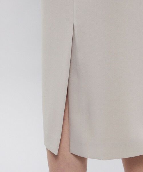 EPOCA / エポカ ロング・マキシ丈ワンピース | ソフトダブルクロス Iラインドレス | 詳細7