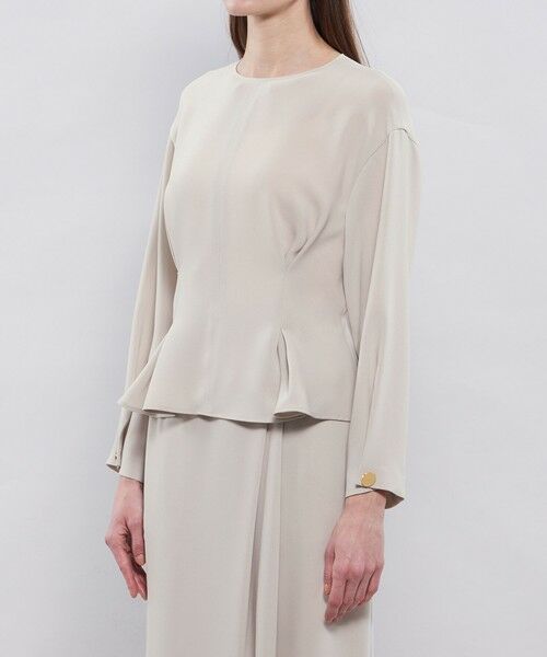 EPOCA / エポカ シャツ・ブラウス | ソフトダブルクロス タックデザインブラウス | 詳細4