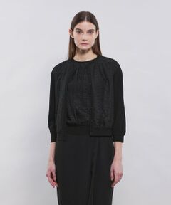 EPOCA / エポカ ニット・セーター | リバーレースコンビ ニットカーディガン