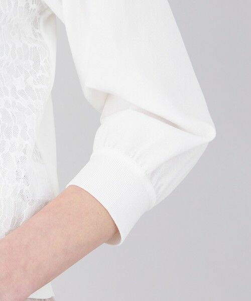 EPOCA / エポカ ニット・セーター | リバーレースコンビ ニットカーディガン | 詳細6