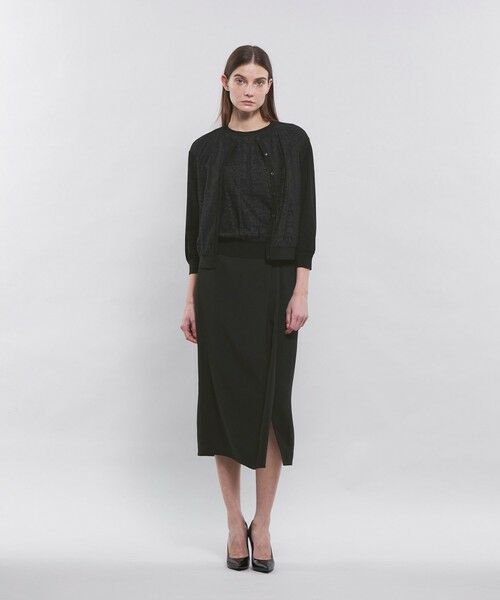 EPOCA / エポカ ニット・セーター | リバーレースコンビ ニットカーディガン | 詳細2