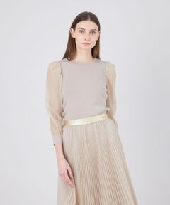 EPOCA / エポカ ニット・セーター | チュールコンビニットプルオーバー