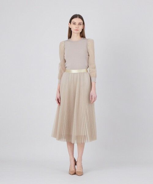 EPOCA / エポカ ニット・セーター | チュールコンビニットプルオーバー | 詳細3