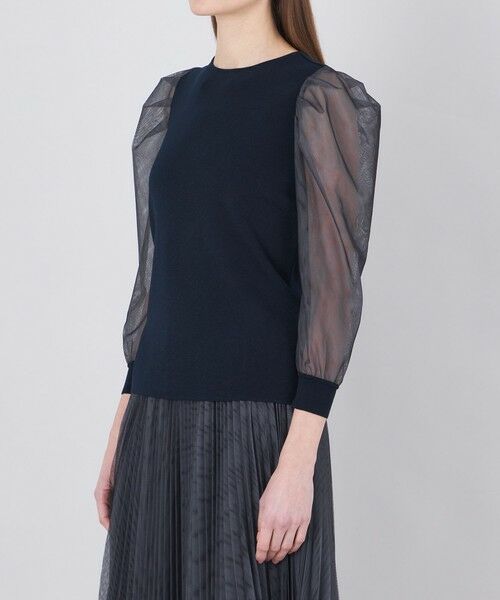EPOCA / エポカ ニット・セーター | チュールコンビニットプルオーバー | 詳細5