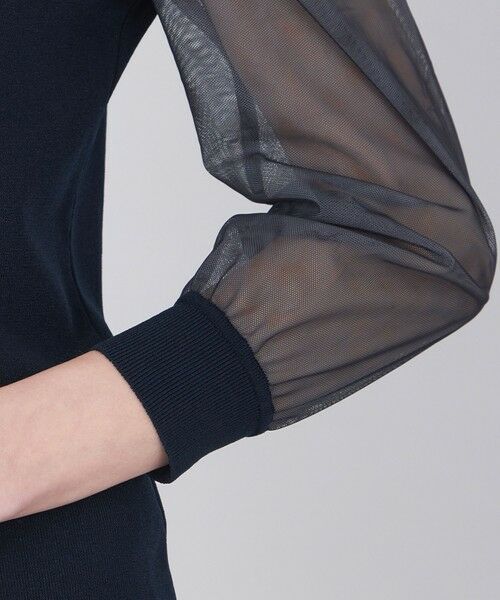 EPOCA / エポカ ニット・セーター | チュールコンビニットプルオーバー | 詳細7