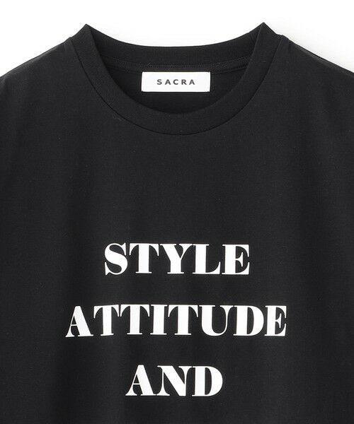 EPOCA / エポカ カットソー | 【SACRA】ロゴカットソー《WEB＆EPOCA THE SHOP店舗限定》 | 詳細2