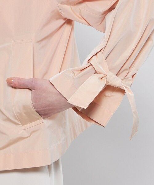 EPOCA / エポカ ノーカラージャケット | ライトメモリータフタ ショートトレンチコート | 詳細11