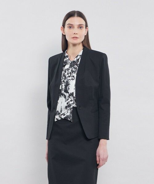 EPOCA / エポカ ノーカラージャケット | ドライオックス Vネックノーカラージャケット | 詳細14