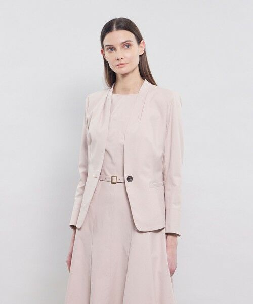 EPOCA / エポカ ノーカラージャケット | ドライオックス Vネックノーカラージャケット | 詳細15