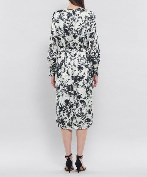 EPOCA / エポカ ロング・マキシ丈ワンピース | シャドウフラワープリント Iラインドレス | 詳細5