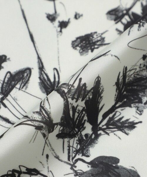 EPOCA / エポカ ロング・マキシ丈ワンピース | シャドウフラワープリント Iラインドレス | 詳細8