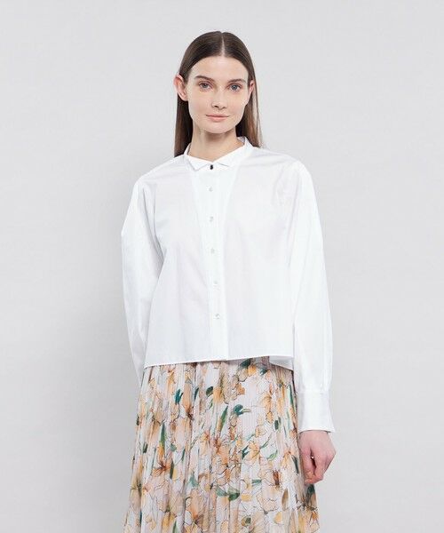 EPOCA / エポカ シャツ・ブラウス | スビンタイプライター ウィングカラーシャツ | 詳細12