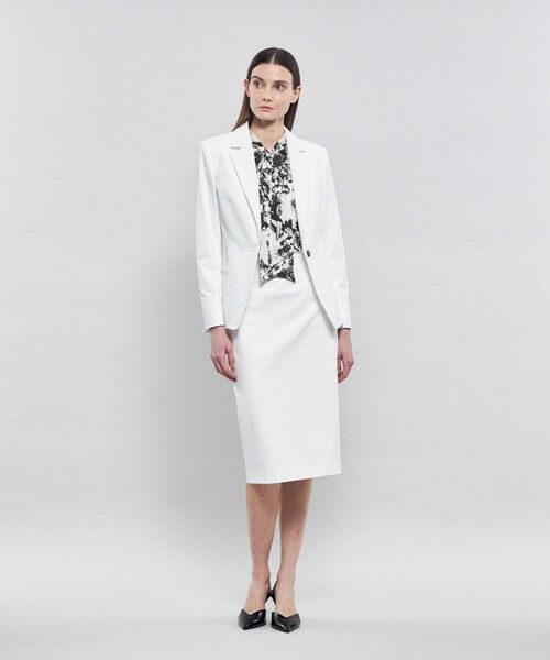 EPOCA / エポカ シャツ・ブラウス | シャドウフラワープリント ボウタイブラウス | 詳細4