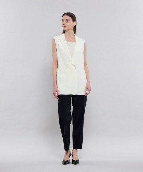 EPOCA / エポカ ニット・セーター | ツイルライクニットジレ | 詳細2
